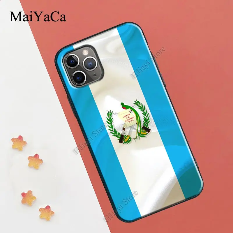 Чехол с флагом Гватемалы для телефона iPhone 11 Pro Max 12 13 mini XS X XR SE 2020 6S 7 8 Plus чехлы |