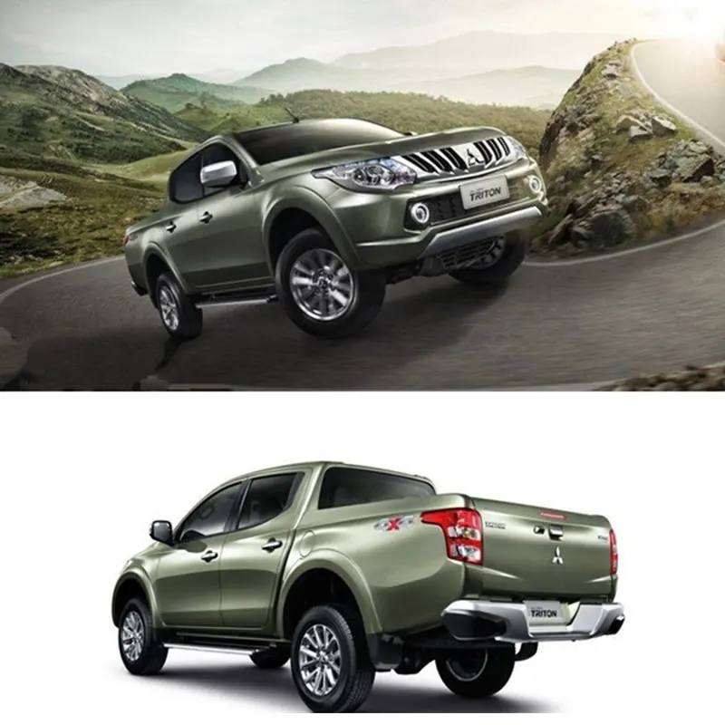 2016 2017 2018 хромированные задние фонари Крышка для Mitsubishi L200 Triton задняя крышка лампы