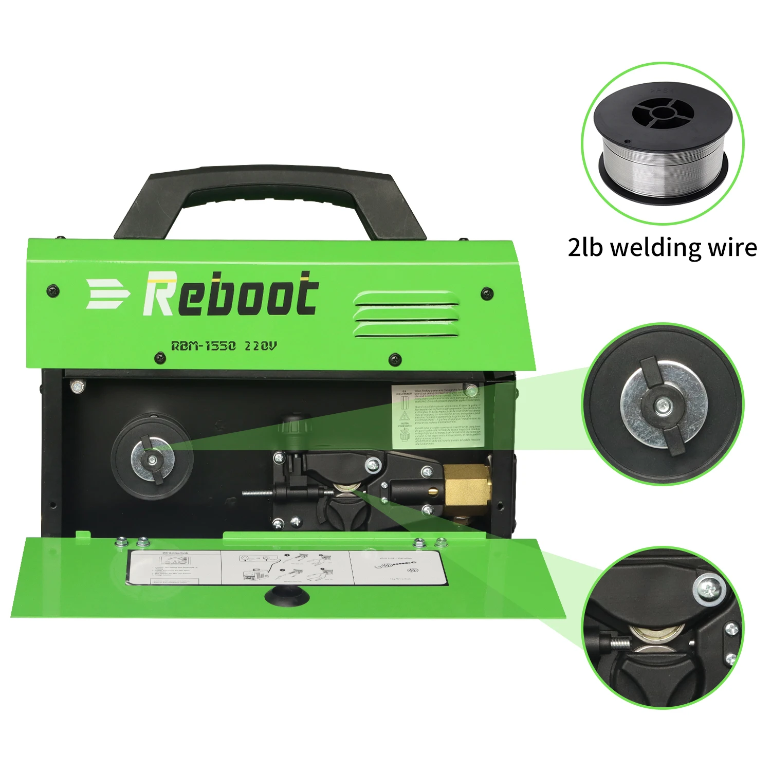 Сварочный аппарат MIG а газовый и безгазовый сварочный 4 в 1 инвертор MIG/Stick/Lift TIG MMA