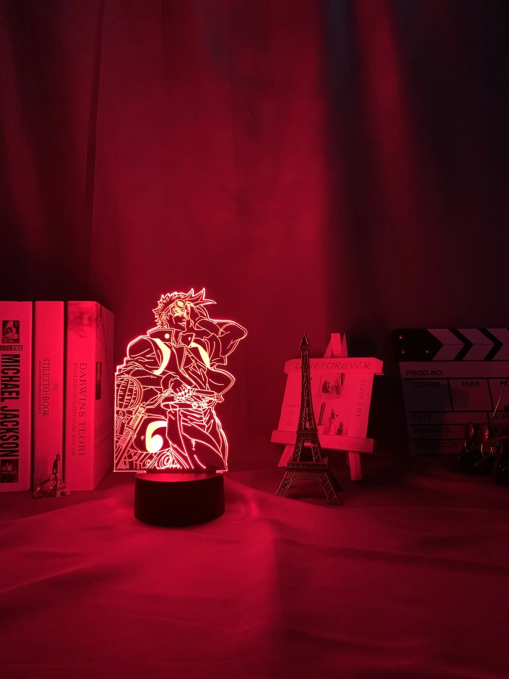 3d фигурка Джоджо светодиодная ночник в стиле аниме невероятные приключения для