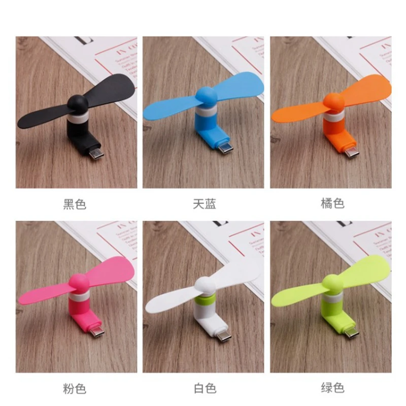 creative mini portable micro fan mobile phone mini fan charging treasure fan usb gadget cooling fans for type c android free global shipping