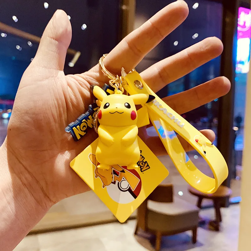 Покемон Пикачу псик чармандер Сквиртл Милая мультяшная фигурка кукла брелок для