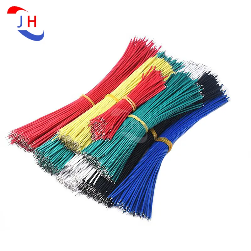 Двухсторонний Луженый провод 20 шт. 24AWG для электронного подключения перемычка