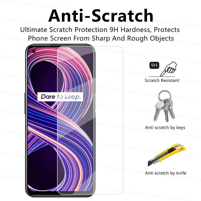 2 5d screen protector for realme 8 5g glass for realme 8 5g tempered glass protective phone film for realme 8 5g lens protector free global shipping