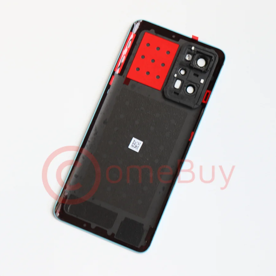 original new 6 62for realme gt neo2 battery cover back glass panel neo 2 rear door housing casecamera glass lens replacement free global shipping