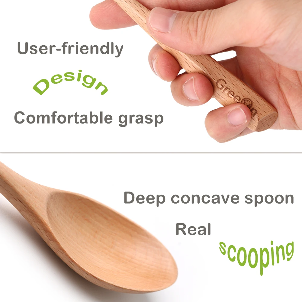 Экологичная столовая посуда из высококачественного Бука кухонная набор