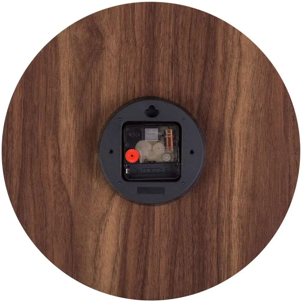 Светящиеся Настенные часы деревянные настенные винтажный стиль для домашнего