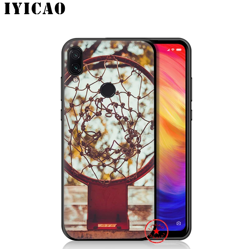 Мягкий чехол IYICAO для баскетбола Xiaomi Redmi Note 8 7 6 5 Pro 5A 4X |