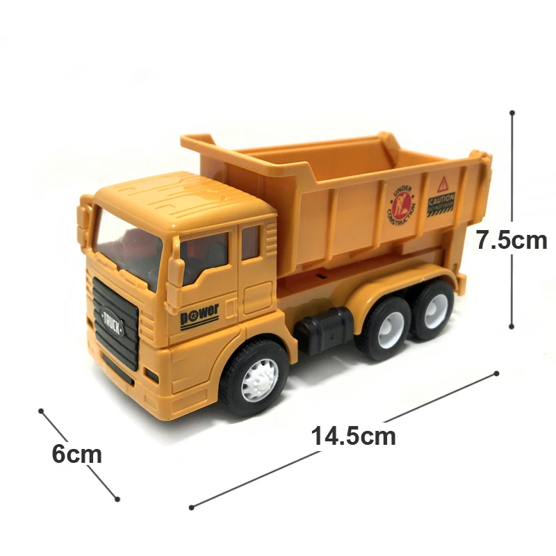 Инженерная Игрушечная машина пластиковая инерционная ручная толчка инженерное