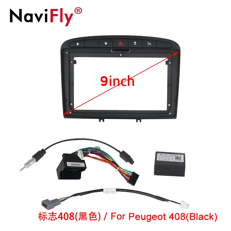 Navifly Android Автомобильный GPS навигатор рамка для Peugeot 408 308 308SW 2010-2016 | Автомобили и