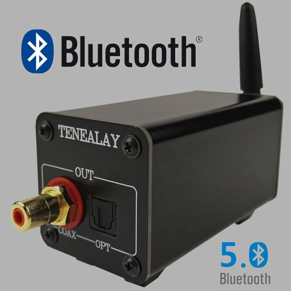 CSR8675 Bluetooth 5 0 до S/PDIF коаксиальный Волоконно-Оптический корпус HiFi поддерживает
