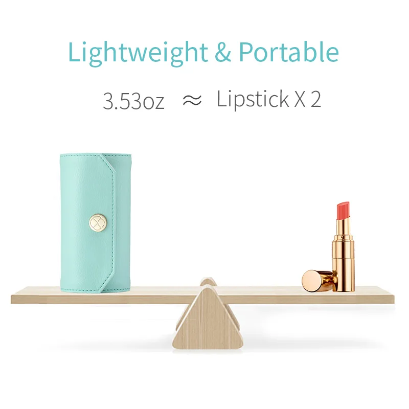 Vlando небольшая дорожная сумка скручивающаяся для украшений Органайзер с