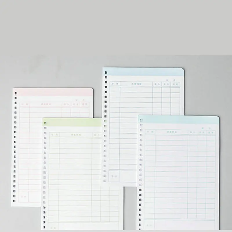 Бухгалтерия семья финансы Ноутбук маленький ленивый наличные журнал