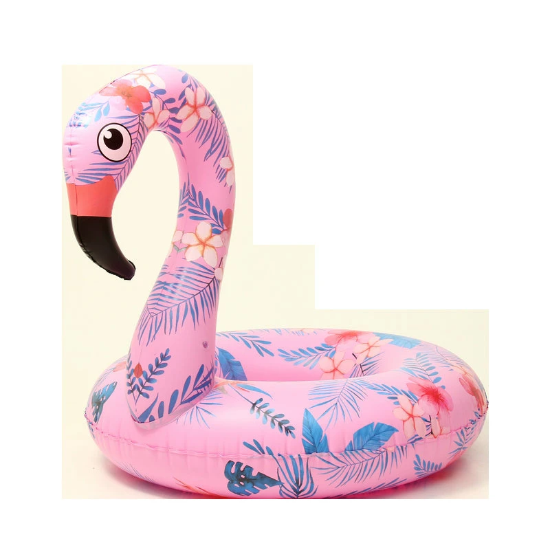 Надувное плавательное кольцо с фламинго для взрослых плавательный круг бассейна