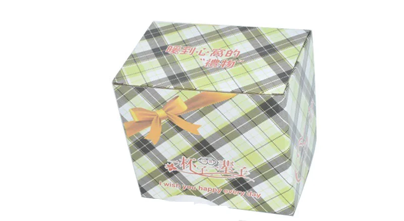 Packing box Coffee Cup Custom White Cup DIY Your Favorite Photo or Logo or Text Can Be Given To Friends and Family Creative Thermal Transfer - Цвет: Packing box