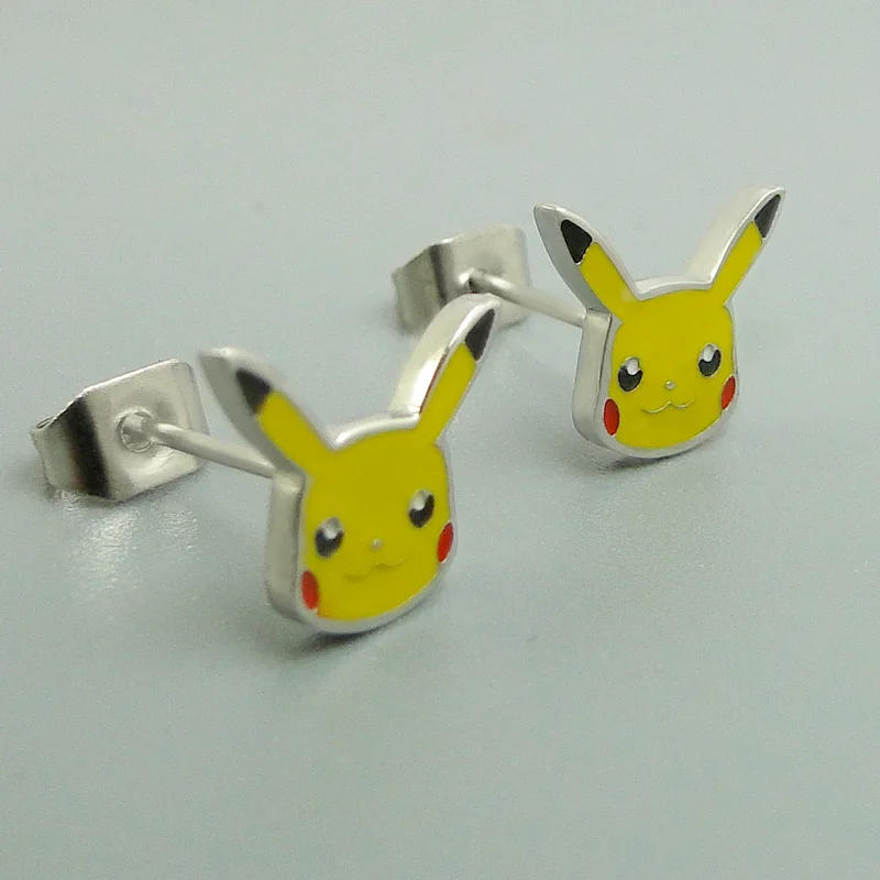 DICAYLUN животных серьги для женщин из нержавеющей стали милый японский мультфильм