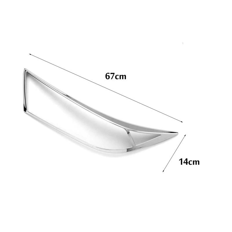 

NEW-2Pcs Front Head Light Lamp Cover Trim Headlight Eyebrow Strips Car Styling for Toyota RAV4 2019 2020