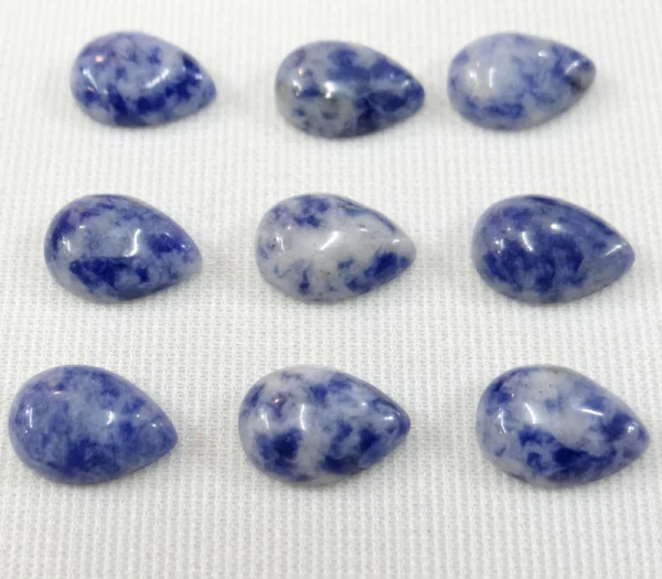 Оптовая продажа 50 шт. 10*14 мм кабошон из натурального камня в форме капли воды