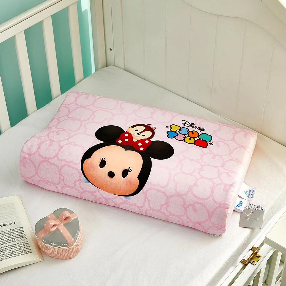 

Оригинальная приятная для кожи латексная подушка Disney, Студенческая мультяшная латексная подушка, тайская детская подушка для шеи