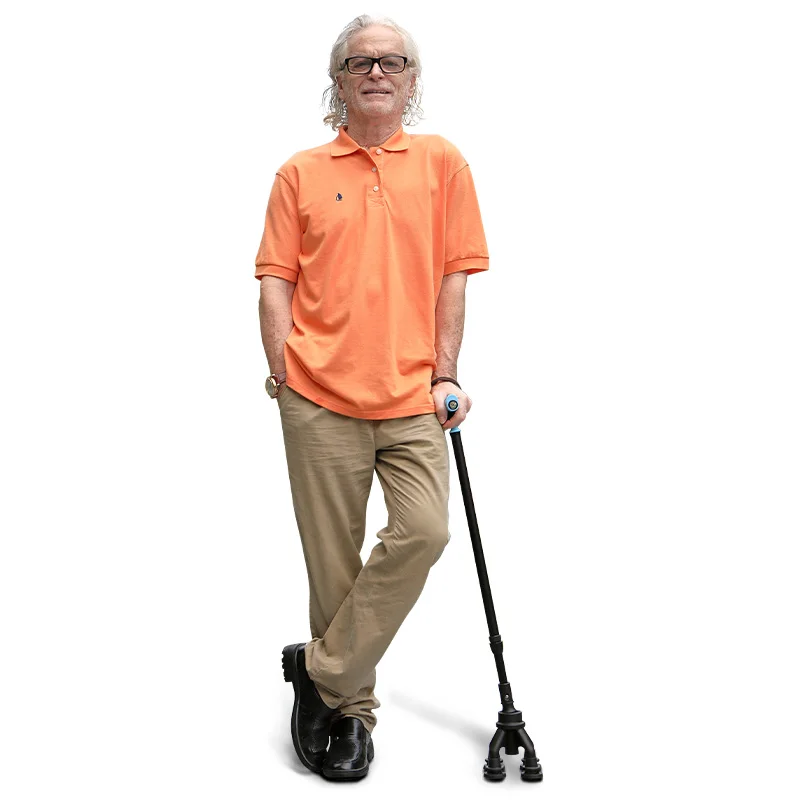 

Adjustable safe and convenient walking stick, cane ,crutch for elderly