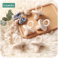 bopoobo silicone teether 10pcs bpa free baby holding teether for kids silicone pacifier baby teether silicone toy teether safe