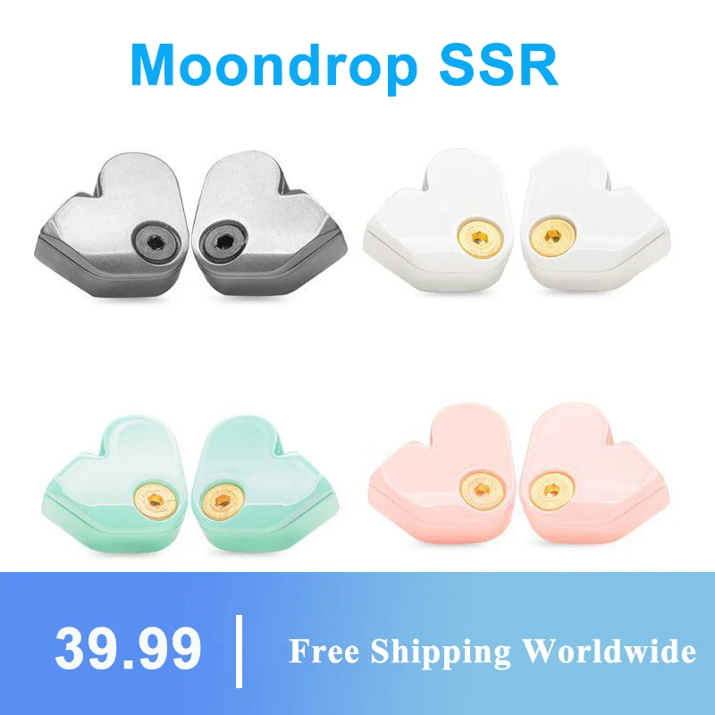 Наушники вкладыши с динамическим драйвером Moondrop SSR отличная модель космического
