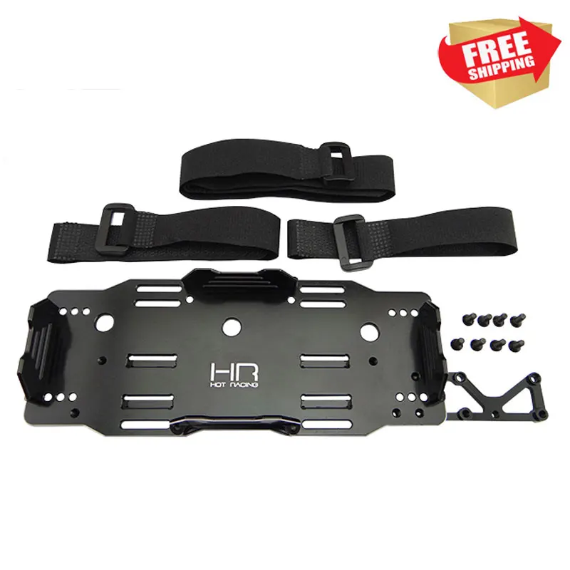 Радиоуправляемый набор алюминиевых лотков для батарей RC с креплением коробки