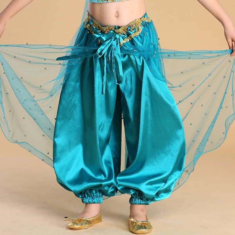 Детский костюм для танца живота девочек индийский танцевальный косплея на