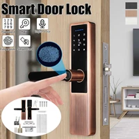 fingerprint electric biometric fingerprint lock digital touch password keypad cardfingerprint 5 ways digital smart door lock