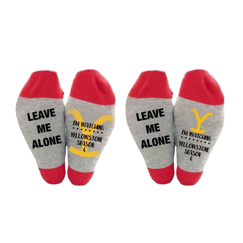 

Носки женские хлопковые с надписью «оставьте меня Алони», 1 пара