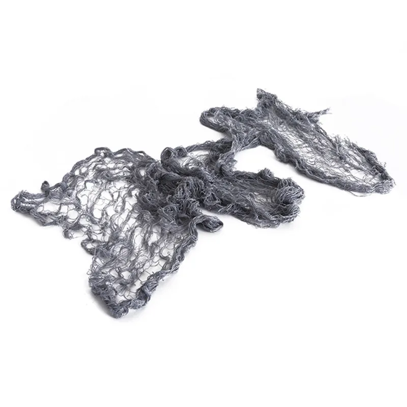 Жуткая ткань для Хэллоуина украшение окна стола двери сетка жуткая нарядная