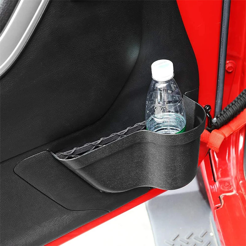 

2 pcs Car Organizer Door Pocket Front Door Storage Box for Jeep Wrangler JK JKU 2/4 2011-2018