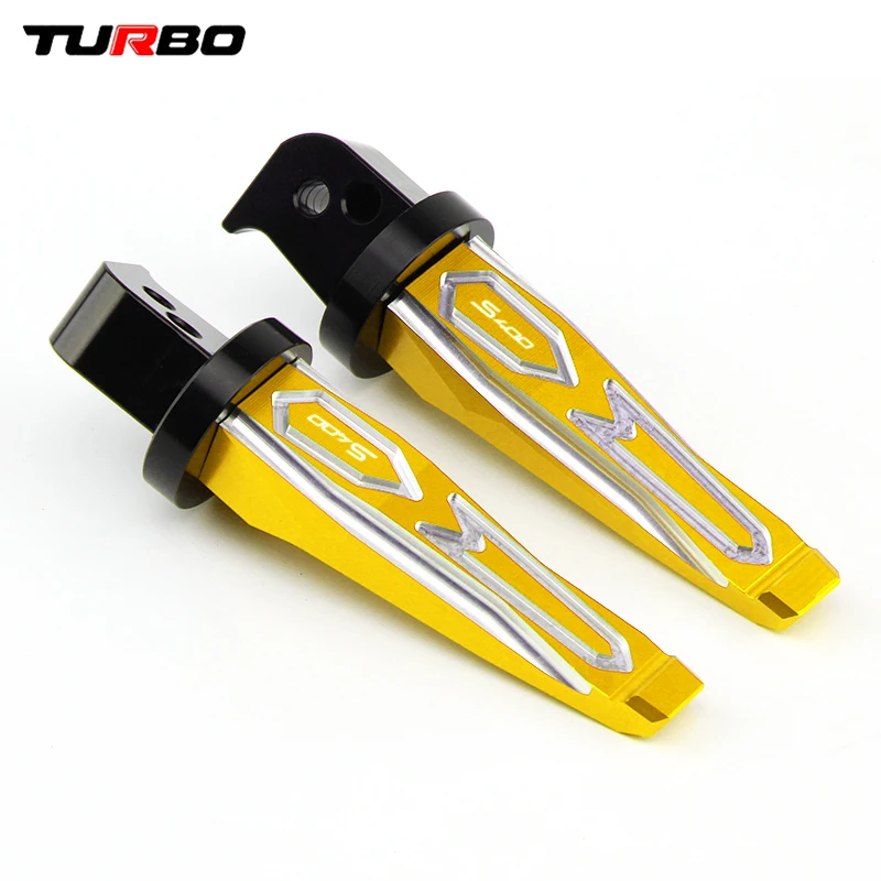 

For KYMCO Motorcycle CNC Passenger Footrests Rear Foot Pegs XCITING S400 S 400 XCITINGS400 2017 2018 2019 2020