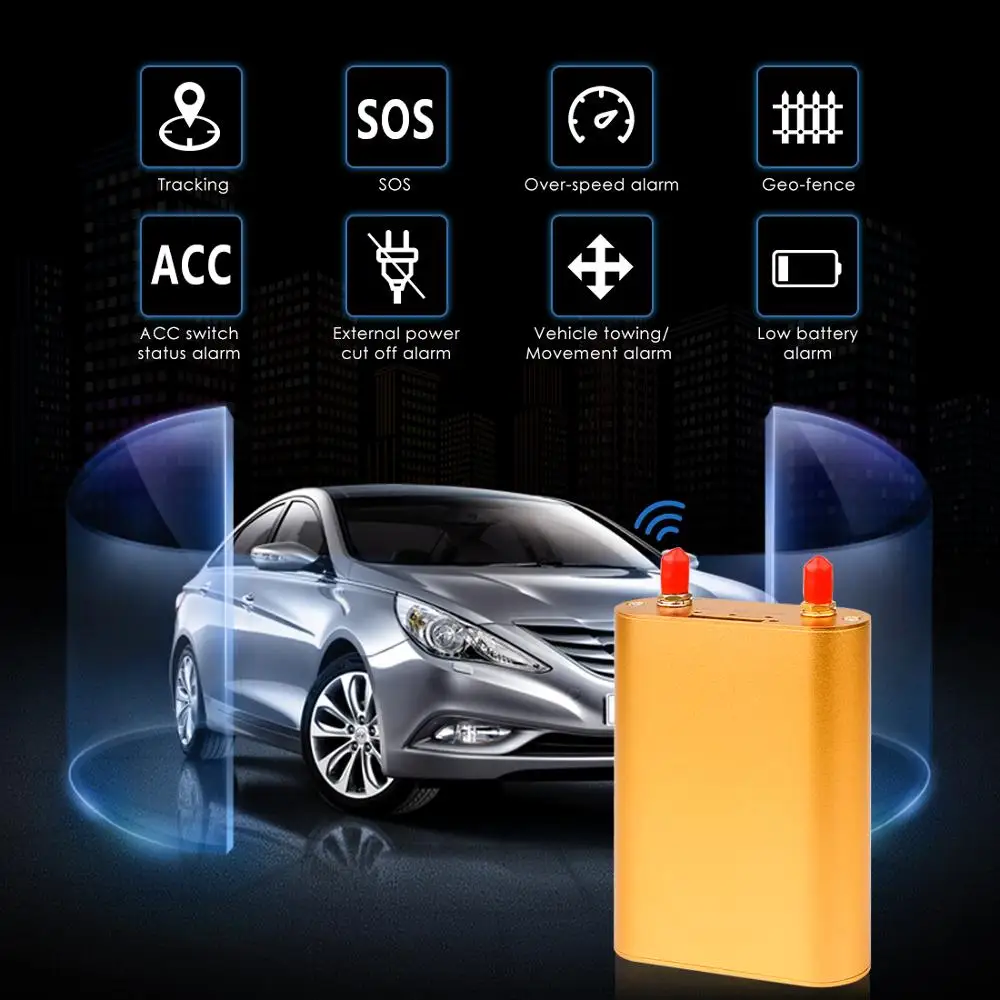 Автомобильный gps трекер Prazata 4G автомобильный GPS LTE 3G UTMS 2G GSM локатор отчет о пробеге