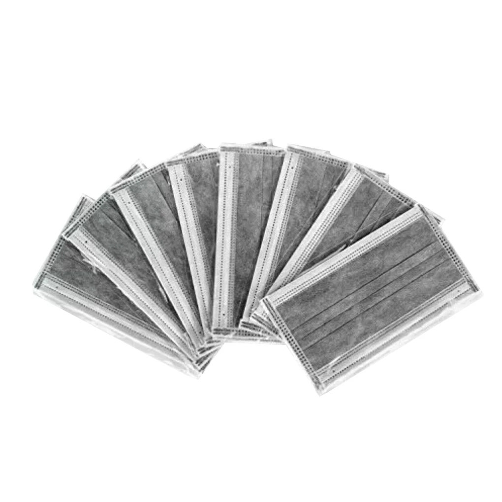 Розовая одноразовая Нетканая маска для лица дышащая с эластичной повязкой ушей |