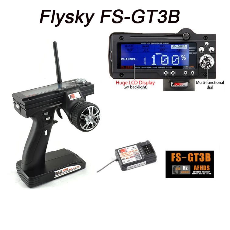 Flysky FS-GT3B FS GT3B 2 4G 3ch RC система пистолет пульт дистанционного управления Передатчик