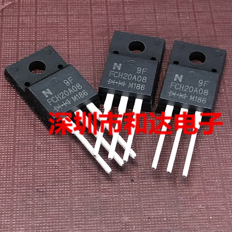10 шт FCH20A08 TO-220F 80V 20A