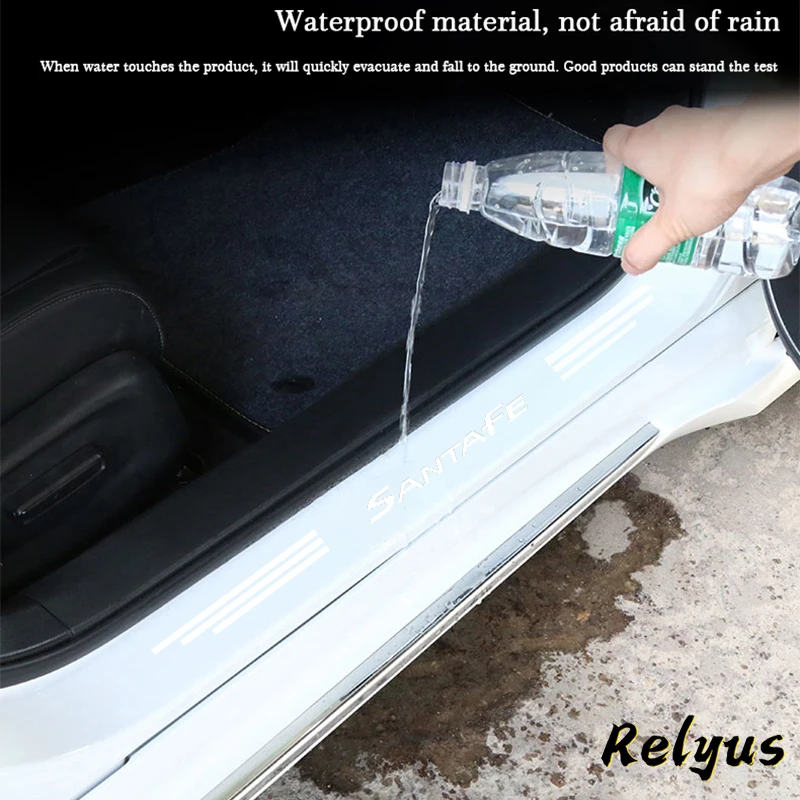 Порог машины прозрачная защитная пленка для порога двери с защитой от царапин