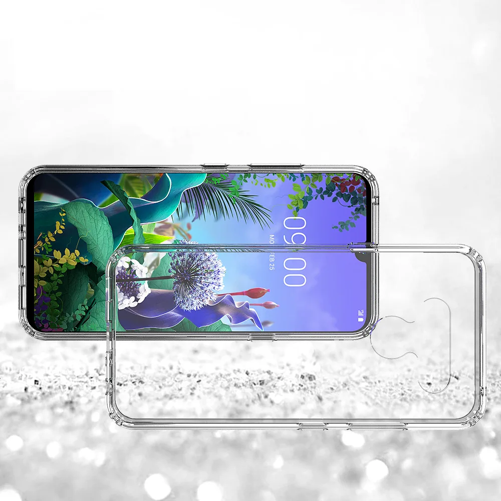 for LG Q60 Case X525 Cover Soft TPU Silicone Bumper Shockproof Hard Clear K50 2019 X520 |