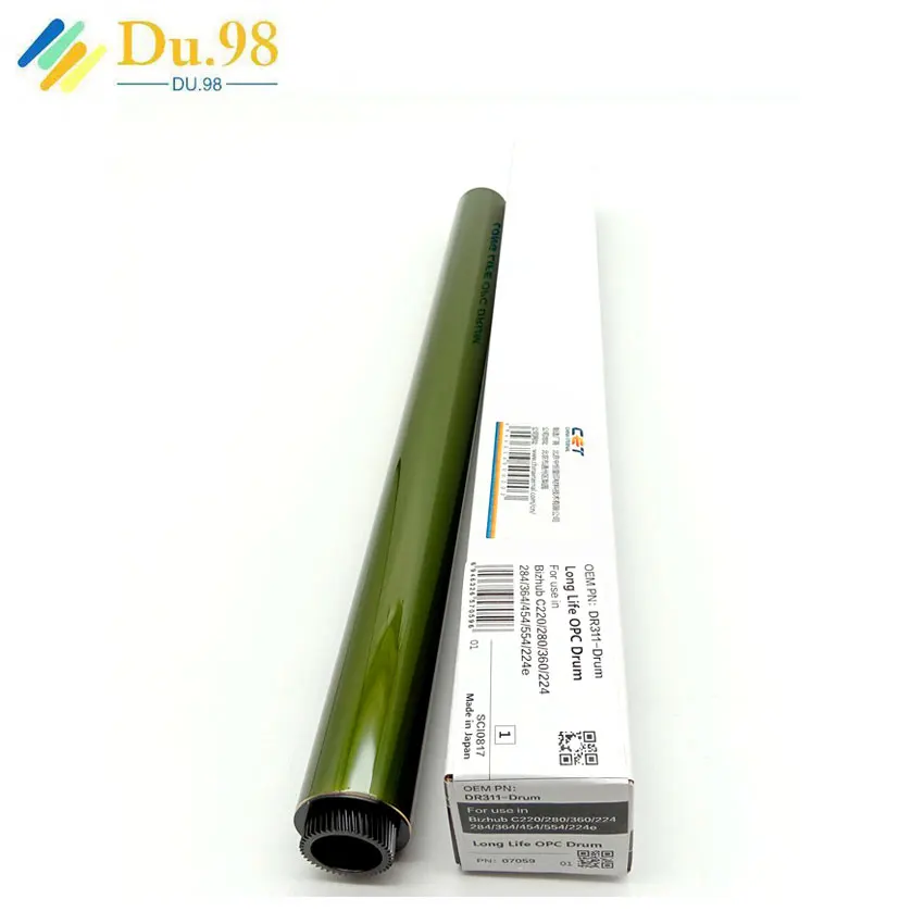 

Фотобарабан DR311 для использования в KONICA MINOLTA Bizhub C220/280/360/224/284/364/454/554/224e, фотобарабан с длительным сроком службы, Япония, 130K