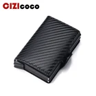 Высококачественный кошелек 2022, мужской кошелек, мини-кошелек, мужской алюминиевый кошелек с держателем для карт и Rfid, маленький умный кошелек, тонкий кошелек