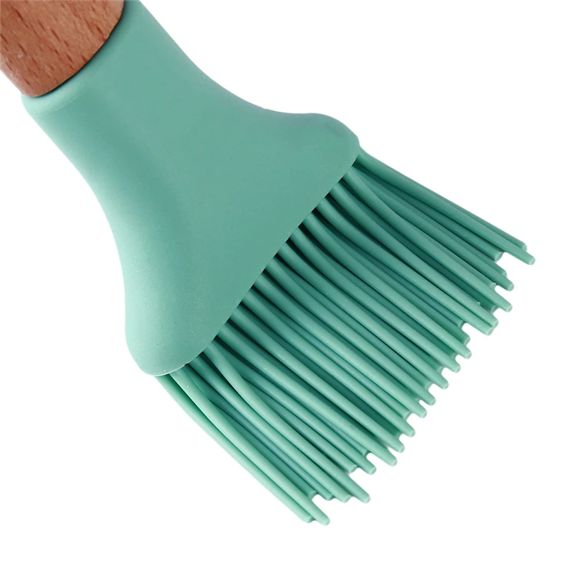 6 шт./компл. деревянная ручка силикон набор кухонных принадлежностей Совок