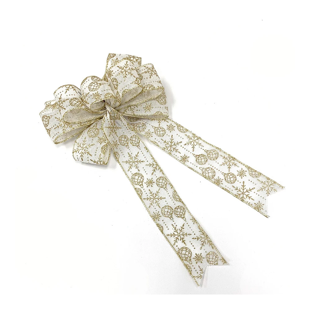 Рождественская бабочка узел/большой/льняной ткани шнурка/Рождественский