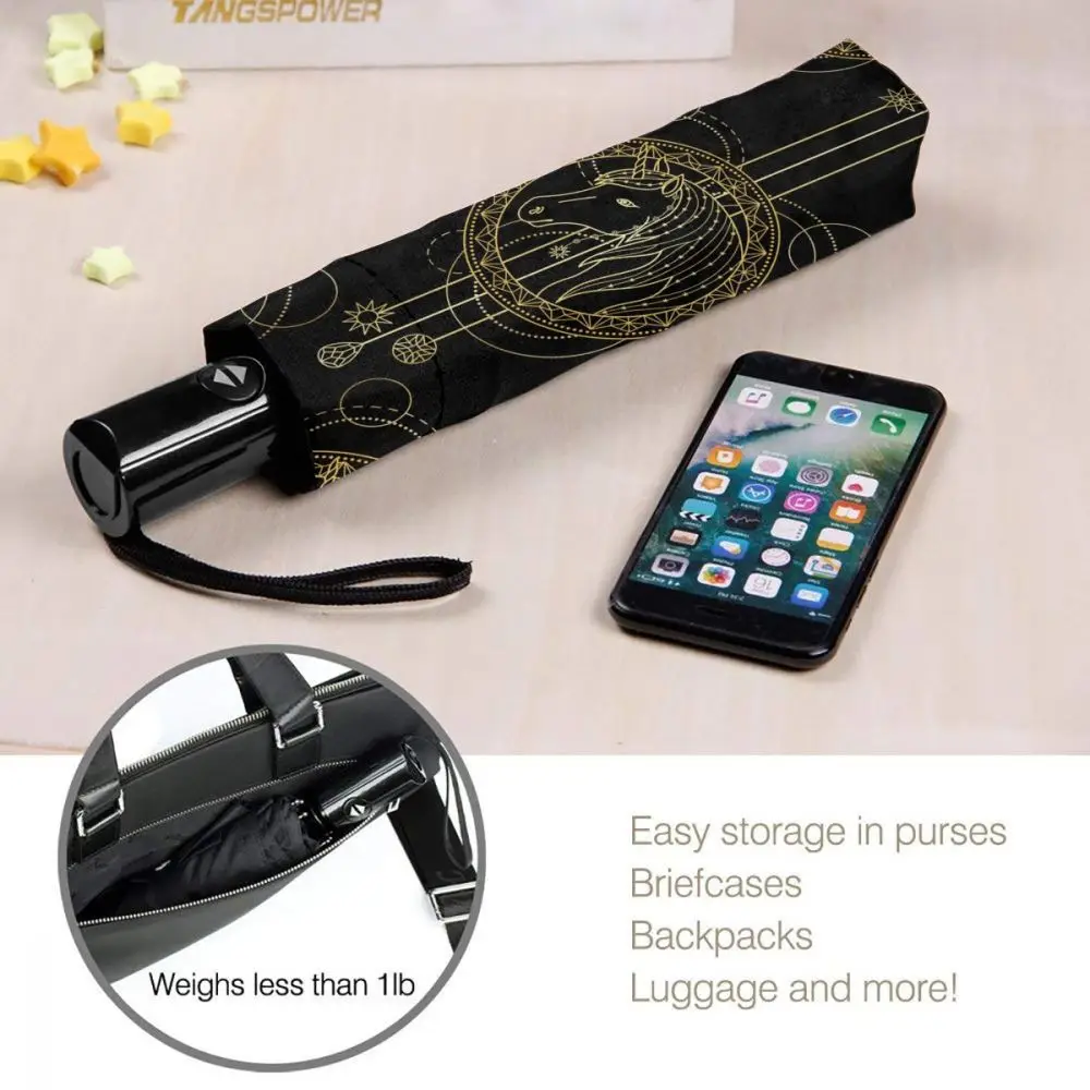 Зонт Солнечный Автоматический складной для мужчин и женщин зонтик от солнца