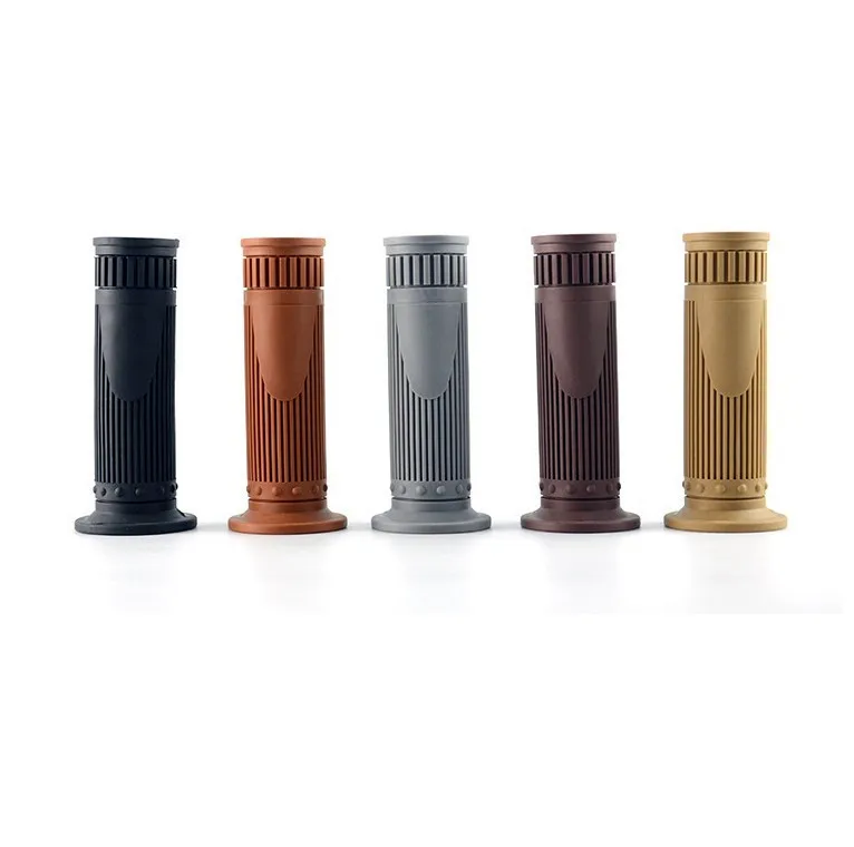 Ручки для мотоциклов 7/8 дюйма 22 мм коричневый Алмазный руль ручки и концы