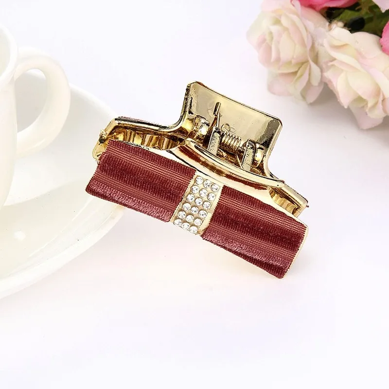 1 шт. горячая Распродажа акриловые заколки для волос с бриллиантами маленькие в