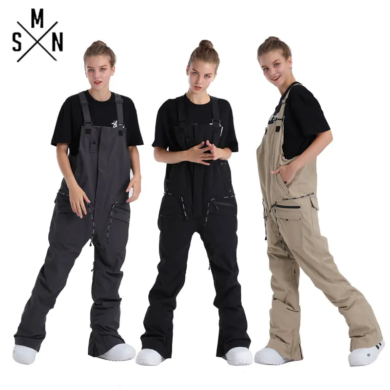 SMN сноуборд нагрудник анти холодные брюки для мужчин и женщин зимние водостойкие