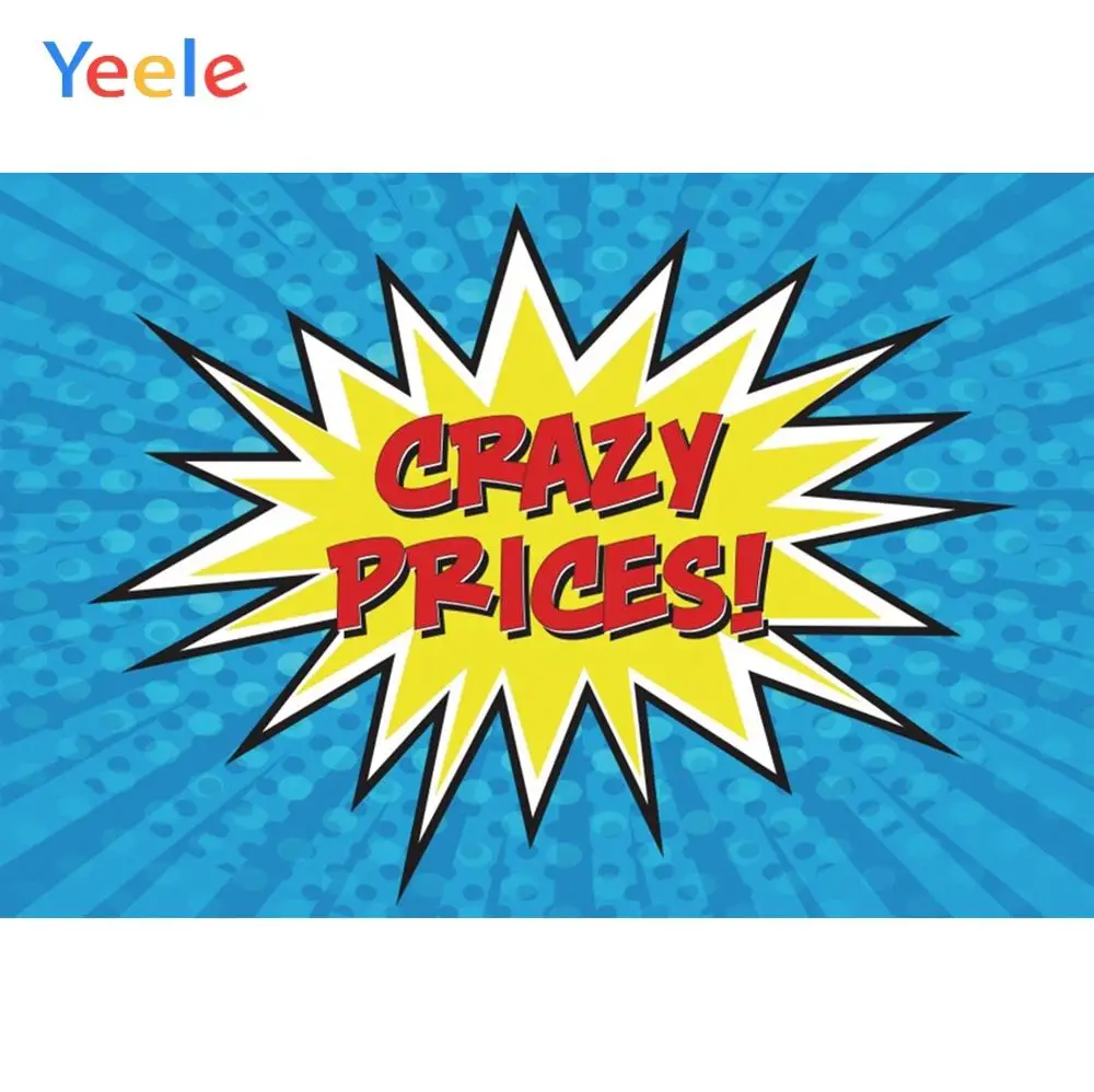 Скидка Yeele Сумасшедшие цены смешной по индивидуальному заказу магазин лозунг