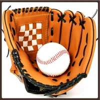 accessories baseball glove leather left hand men kids softball accessories training guante de beisbol softball training set