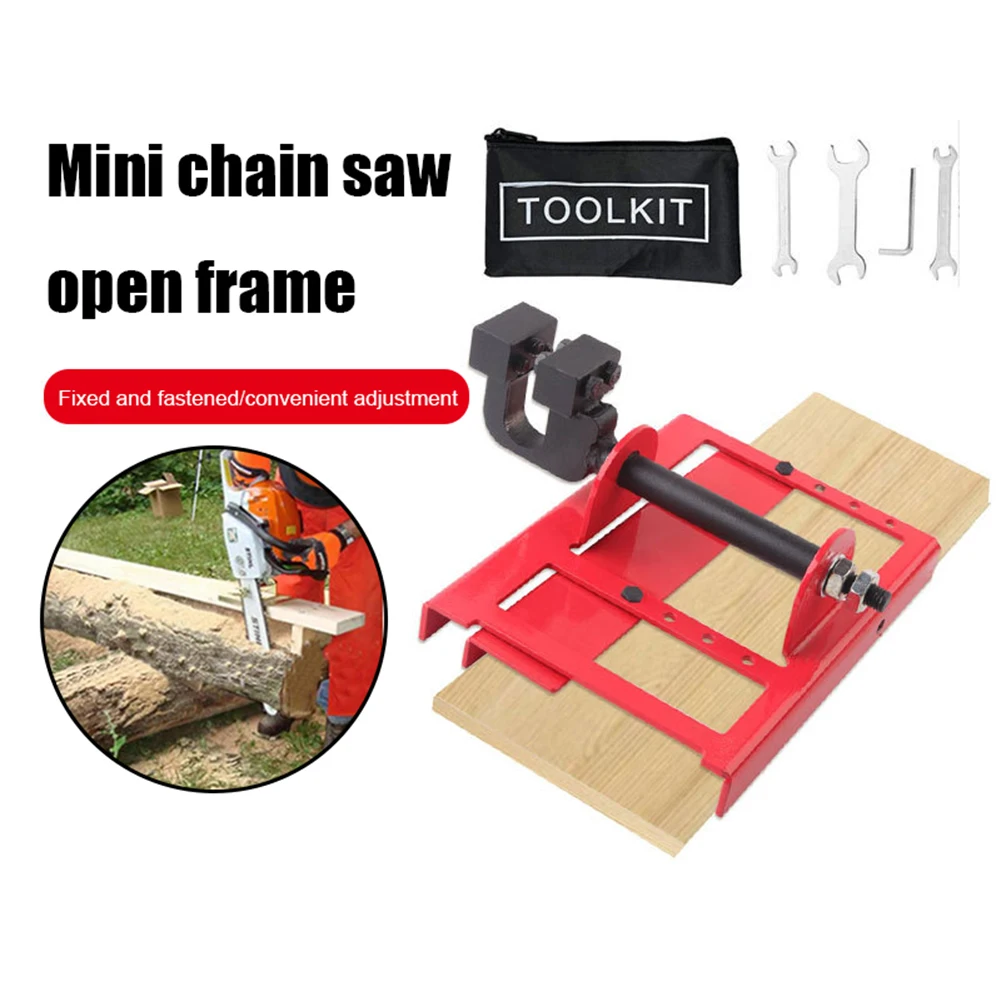 

5pcs Chainsaw Mill Lumber Cutting Guide Timber Chainsaw Attachment Cut Guided Mill Wood Woodworking Machinery Parts